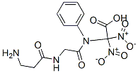 dinitrophenyl-beta-alanyl-glycyl-glycine 结构式