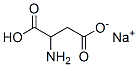 sodium hydrogen DL-aspartate  结构式