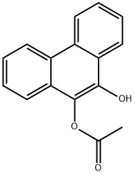 9-Acetoxyphenanthren-10-ol 结构式