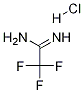 2,2,2-TRIFLUOROACETIMIDAMIDE HYDROCHLORIDE 结构式