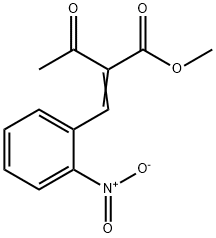 3-酮基-2-邻硝亚苄基-丁酰苯胺 结构式