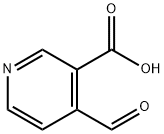 4-甲酰基吡啶-3-羧酸 结构式