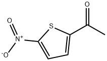 2-乙酰-5-硝基噻吩 结构式