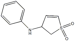 (1,1-二氧代-2,3-二氢-1H-噻吩-3-基)-苯基-胺 结构式