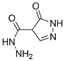 1H-Pyrazole-4-carboxylic acid, 4,5-dihydro-5-oxo-, hydrazide (9CI) 结构式