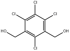 2,4,5,6-TETRACHLORO-M-XYLENE-A,A'-DIOL 结构式