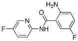 Benzamide, 2-amino-5-fluoro-N-(5-fluoro-2-pyridinyl)- (9CI) 结构式