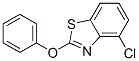 4-chloro-2-phenoxybenzothiazole 结构式