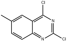 2,4-二氯-6-甲基喹唑啉 结构式