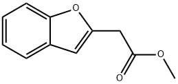 苯并呋喃-2-乙酸甲酯 结构式