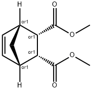 REL-(1R,3R,4S)-双环[2.2.1]庚-5-烯-2,3-二羧酸二甲酯 结构式
