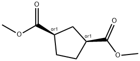 DIMETHYL CYCLOPENTANE-1,3-DICARBOXYLATE 结构式