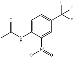 N-(2-硝基-4-(三氟甲基)苯基)乙酰胺 结构式