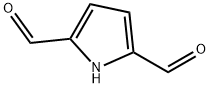 1H-吡咯-2,5-二甲醛 结构式