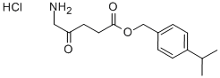 4-ISOPROPYL BENZYL 5-AMINOLEVULINATE HYDROCHLORIDE 结构式