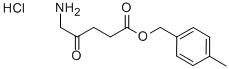 4-甲基苄基-5-氨基乙酰丙酸盐酸盐 结构式