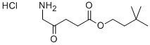 3-DI-METHYLBUTYL AMINOLEVULINATE HYDROCHLORIDE ESTER 结构式