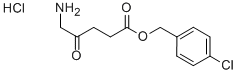 4-氯苄基5-氨基乙酰丙酸盐酸盐 结构式