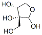 2,3,4-Furantriol, tetrahydro-3-(hydroxymethyl)-, (3R,4R)- (9CI) 结构式