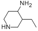 4-Piperidinamine,3-ethyl-(9CI) 结构式