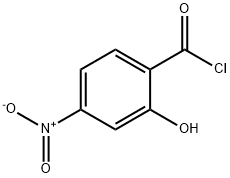 Benzoyl chloride, 2-hydroxy-4-nitro- (9CI) 结构式
