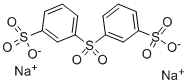 二苯砜-3,3'-二磺酸二钠盐 结构式