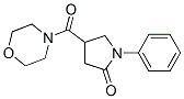 4-(Morpholinocarbonyl)-1-phenylpyrrolidin-2-one 结构式