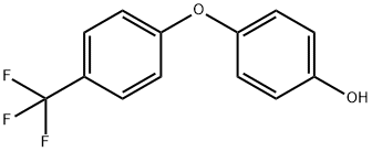 4-(4-(三氟甲基)苯氧基苯酚 结构式