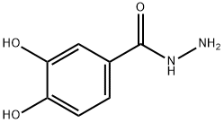 3,4-二羟基苯酰肼 结构式