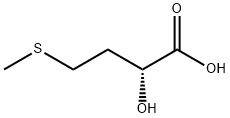 (2R)-2-羟基-4-(甲硫基)丁酸 结构式