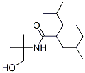 N-(2-hydroxy-1,1-dimethylethyl)-2-(isopropyl)-5-methylcyclohexanecarboxamide 结构式