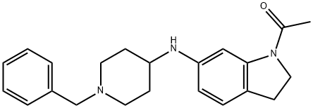 1-(6-((1-Benzylpiperidin-4-yl)amino)indolin-1-yl)ethan-1-one