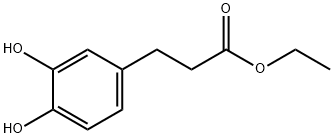 二氢咖啡酸乙酯 结构式
