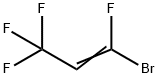 1-BROMO-1,3,3,3-TETRAFLUOROPROP-1-ENE 结构式