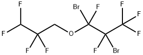 1,2-二溴-1,2,3,3,3-五氟-1-(2,2,3,3-四氟丙氧基)丙烷 结构式