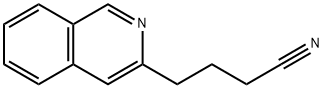 4-ISOQUINOLIN-3-YL-BUTYRONITRILE 结构式