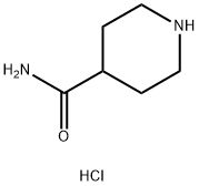 4-哌啶甲酰胺盐酸盐 结构式