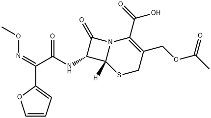 头孢呋汀 结构式