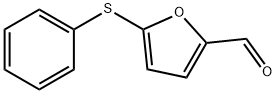 5-(苯硫基)呋喃-2-甲醛 结构式