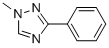 1-METHYL-3-PHENYL-1H-[1,2,4]TRIAZOLE 结构式