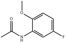 N-(5-FLUORO-2-METHOXYPHENYL)ACETAMIDE 结构式
