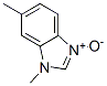 1H-Benzimidazole,1,6-dimethyl-,3-oxide(9CI) 结构式