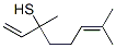 3,7-dimethylocta-1,6-diene-3-thiol 结构式