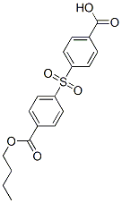 4,4'-Sulfonylbis(benzoic acid butyl) ester 结构式