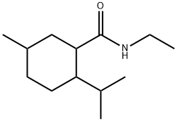 薄荷酰胺 结构式