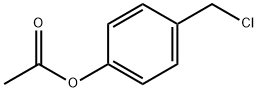 4-(氯甲基)苯基乙酸酯 结构式