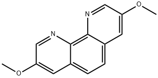 3,8-二甲氧基-1,10-菲罗啉 结构式