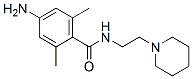 4-Amino-2,6-dimethyl-N-(2-piperidinoethyl)benzamide 结构式