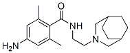 4-Amino-N-[2-[3-azabicyclo[3.2.2]non-3-yl]ethyl]-2,6-dimethylbenzamide 结构式