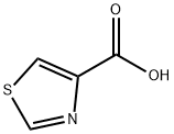 噻唑-4-羧酸 结构式